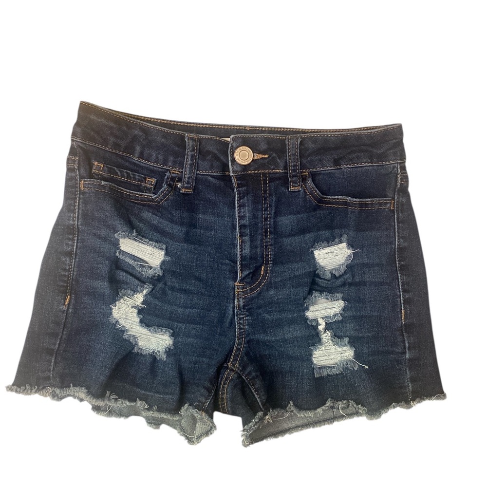 SO Dark Blue Distressed Jean Shorts GUC 5/27
